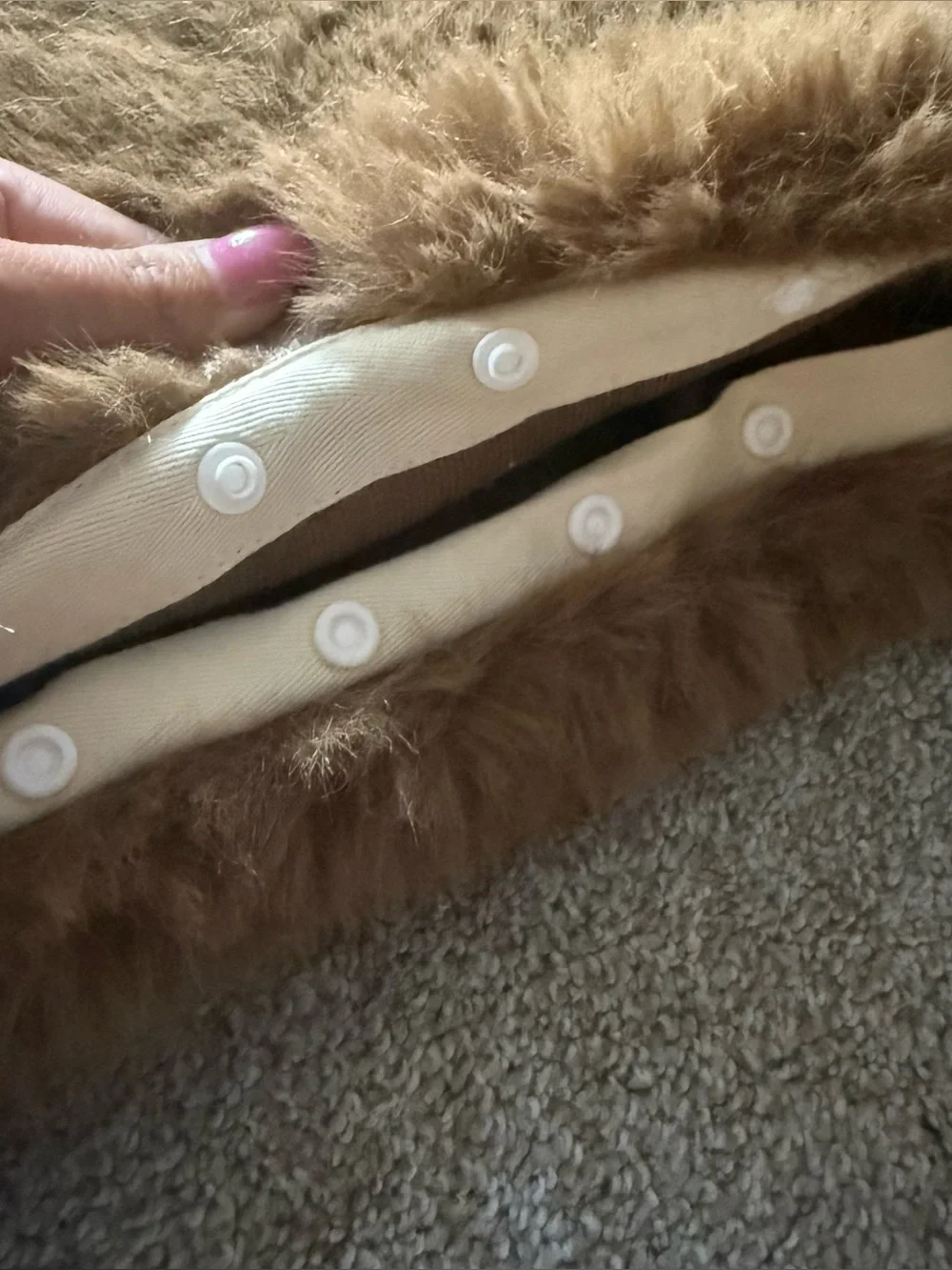 Pottery Barn Mink Faux Fur Pillow Cases 20 X 20 Tobacco